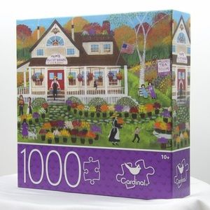 🧩 1000 Piece Puzzle Mum’s Guest House Cardinal Complete Puzzle Cheryl Bartley